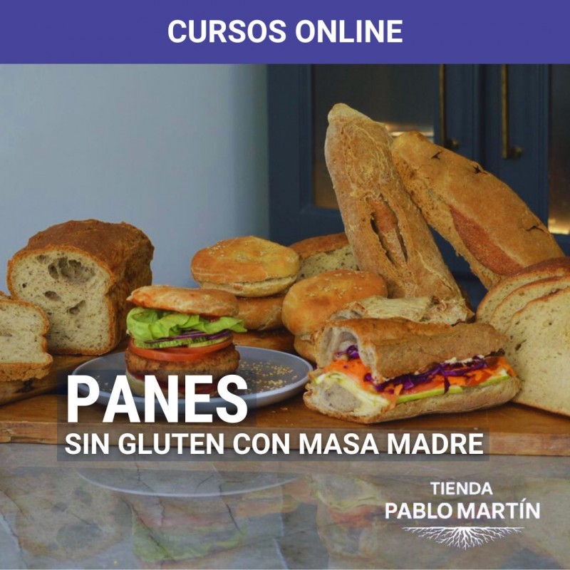 Panes sin gluten con masa madre